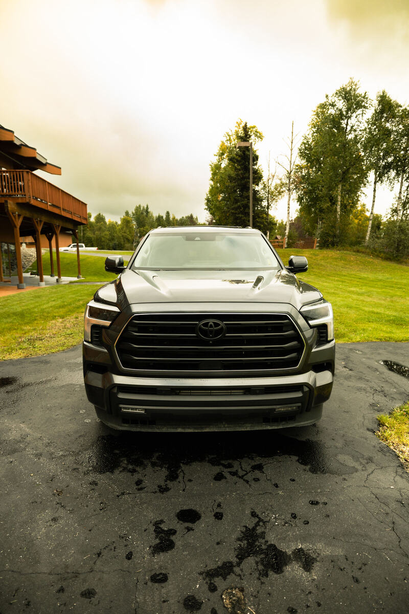 Toyota Sequoia from the front